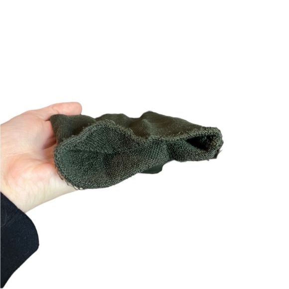 Eileen Fisher Dark Green Crew Neck Sweater - Picture 9 of 10